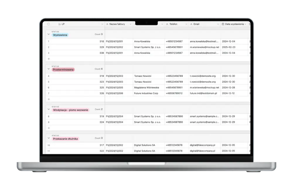 Vinditi - System windykacji online